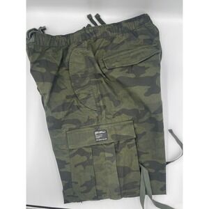 Super DRY Camo Cargo pants Casual‎ Drawstring Waist Pockets Green Size M